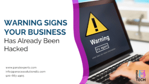 business hacked warning signs and cyberattack detection