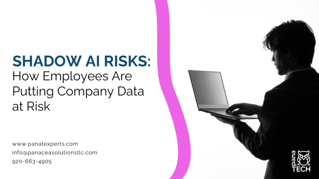 Employee using unapproved AI tools creating cybersecurity risks for company data
