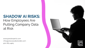 Employee using unapproved AI tools creating cybersecurity risks for company data