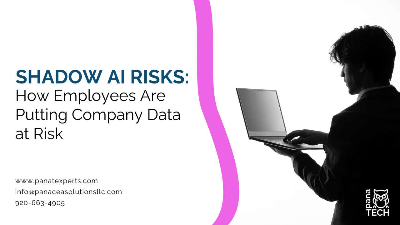Employee using unapproved AI tools creating cybersecurity risks for company data